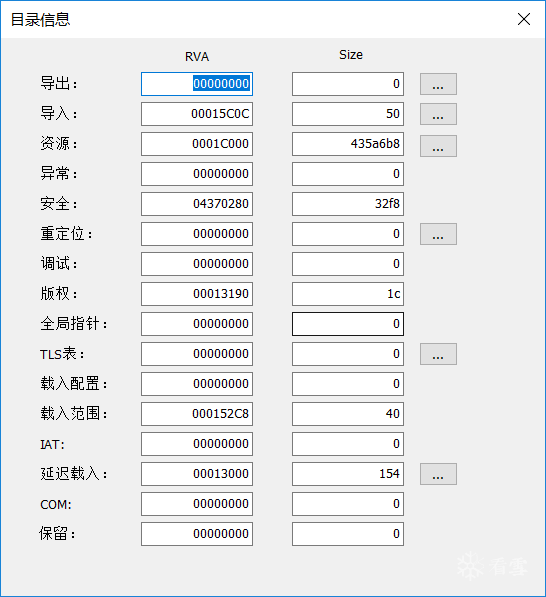PE文件解析